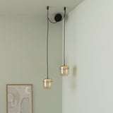 UMAGE Lifestyle Asteria Move Black Acorn Amber Brass Cannonball Cluster 2 Black