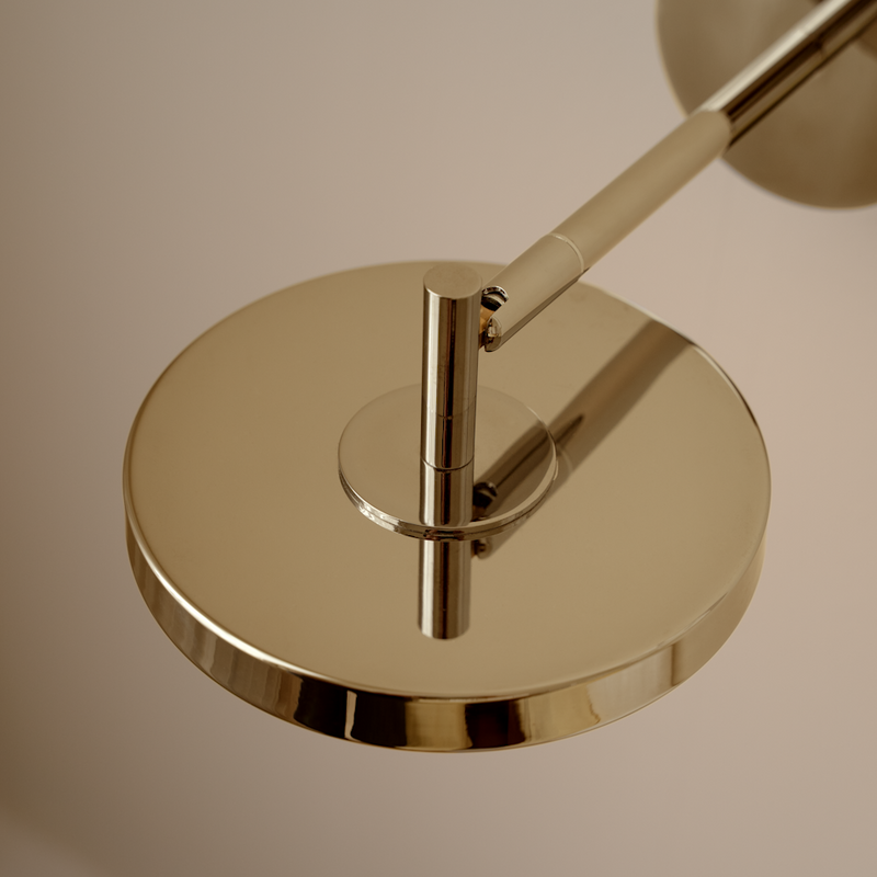 UMAGE Lifestyle Asteria Wall Lamp Short Polished Brass (3)