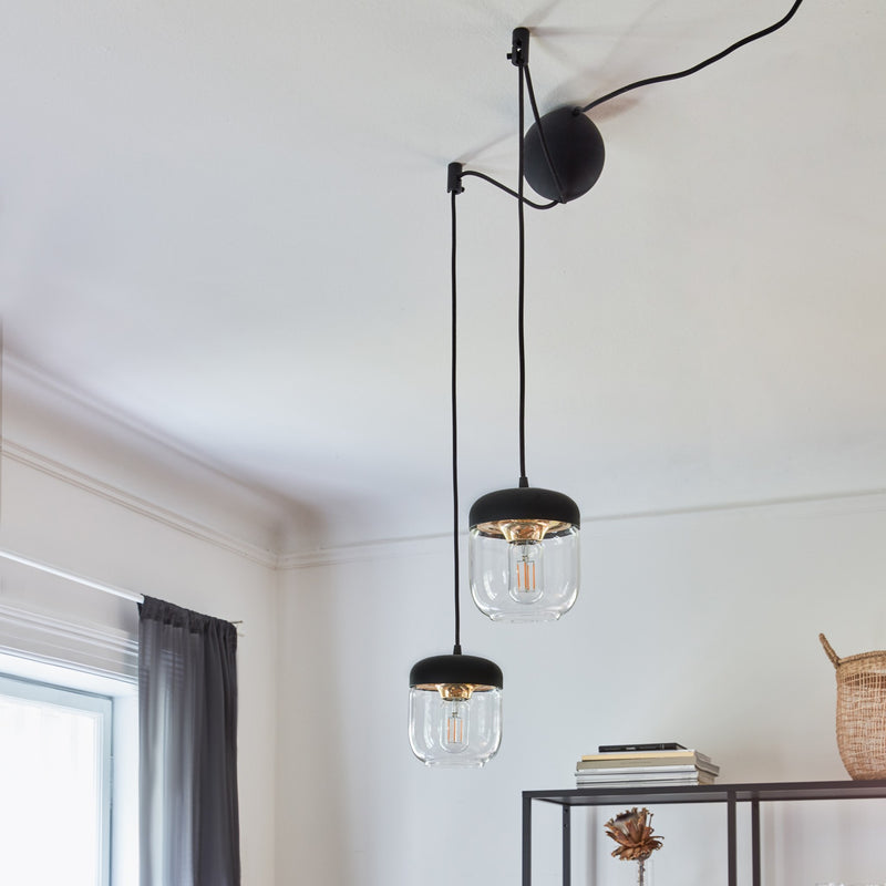 UMAGE Lifestyle Cannonball Cluster 2 Black Acorn Black Polished Brass (1)
