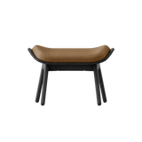 UMAGE Packshot 5116NC705 01 The Reader Ottoman Black Oak Sugar Brown
