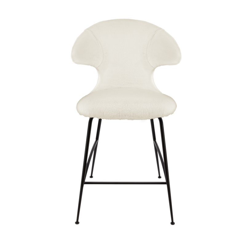 UMAGE Packshot Time Flies Counter Stool Black Teddy White 2