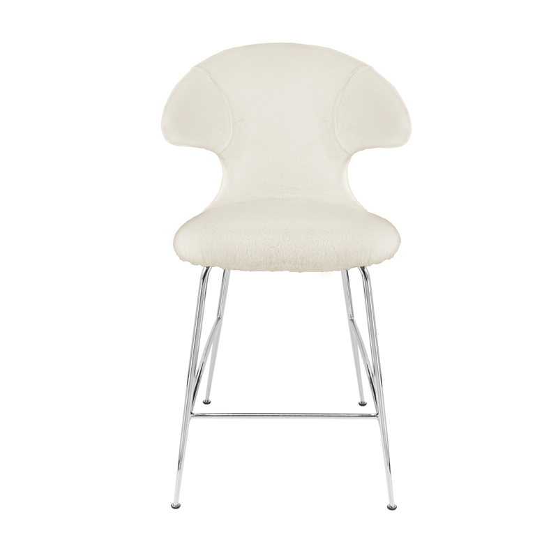 UMAGE Packshot Time Flies Counter Stool Chrome Teddy White 2 (2)